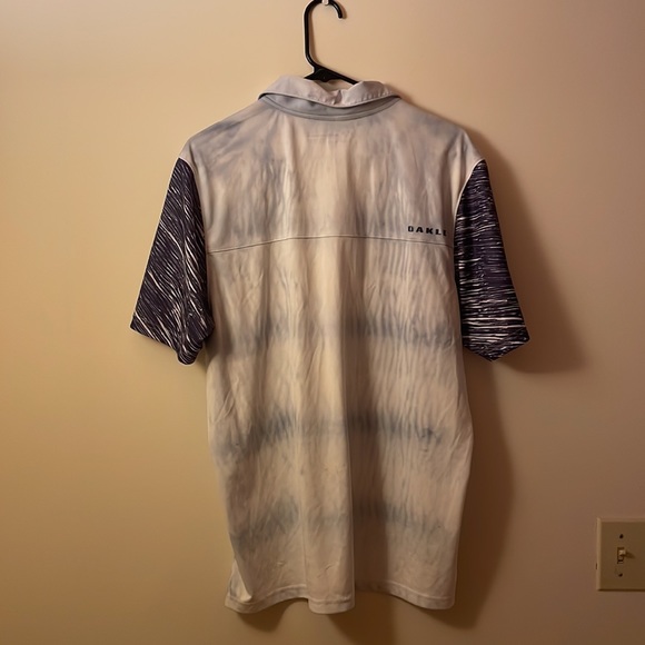 Tie Dye men’s large Oakley golf polo - Picture 2 of 4